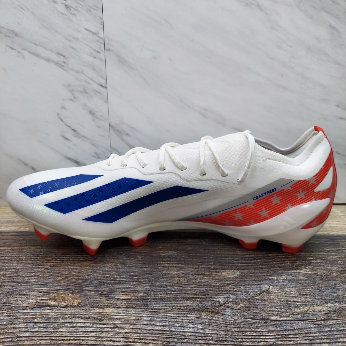 Adidas X Crazyfast USA .1 FG Red White Blue Soccer Cleats Stars