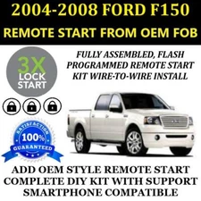 3X Lock Remote Start Kit 2008 FORD F150