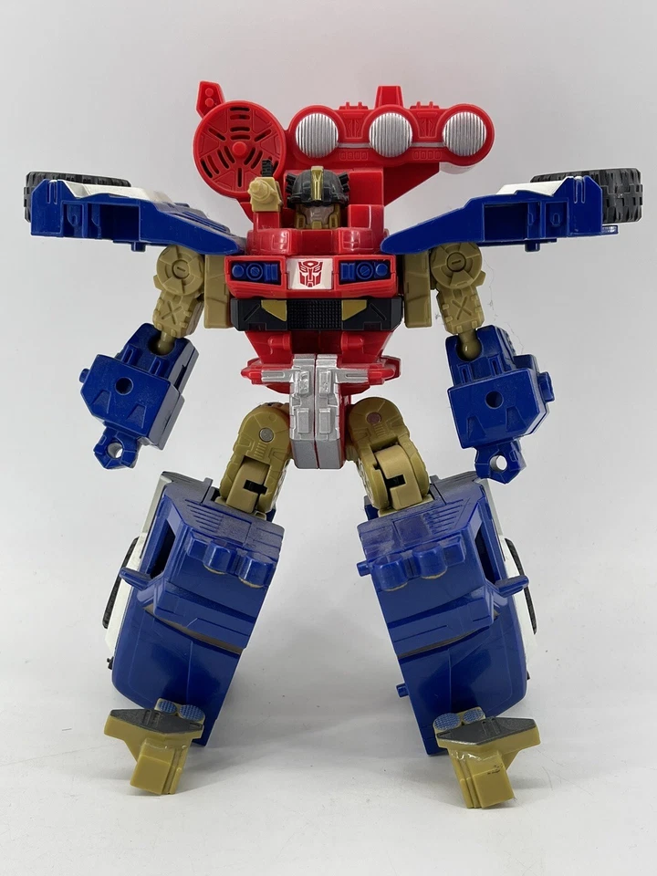 Transformers Energon Ironhide Hasbro 2003 Powerlinx With Manual Comic & Card - Image 2 of 4