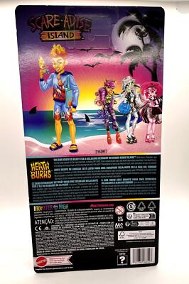 Monster High Heath Burns Doll Scare-Adise Island 2023 G3 | eBay