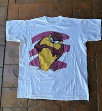 Vintage 90s Looney Tunes Warner Bros Taz Big Face T-Shirt XL Single Stitch