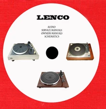 Lenco Audio Repair Service owner manuals on 1 cd in pdf format 