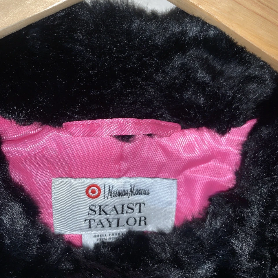 Chaleco Skaist Taylor Mujer XS Negro Imitación Piel Neiman Marcus Target Rocker Recortado Foto 2 de 4