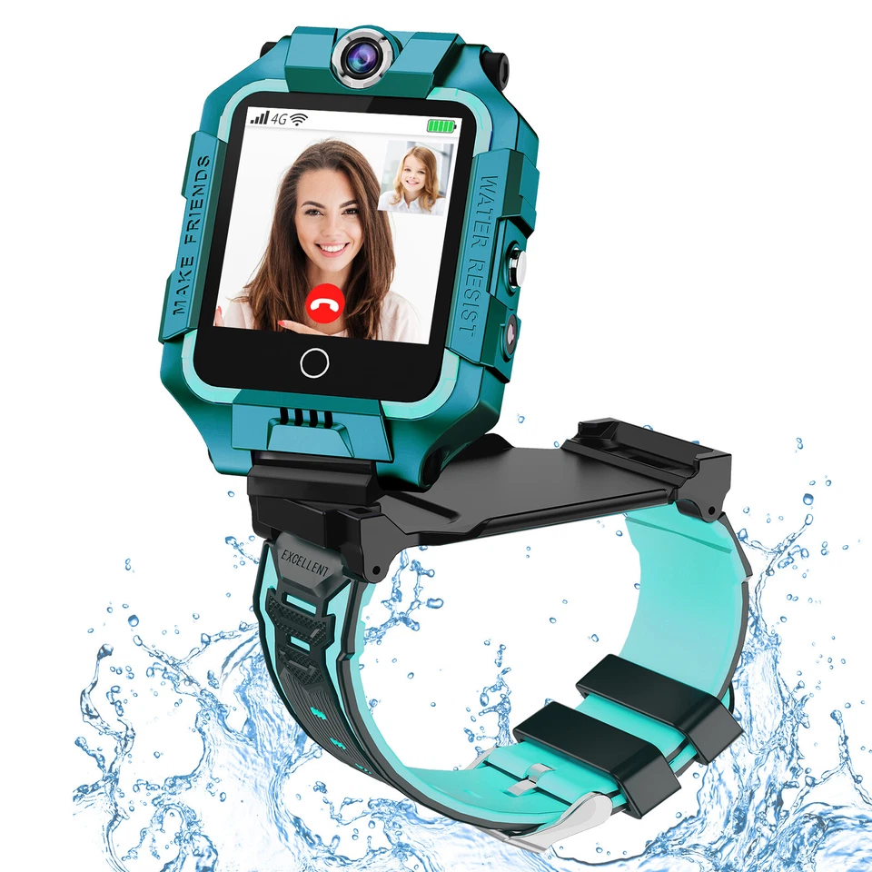 4G Kids Smart Watch Dual Camera 360° Rotating GPS WIFI LBSAnti Lost Tracker SOS - Image 3 of 4