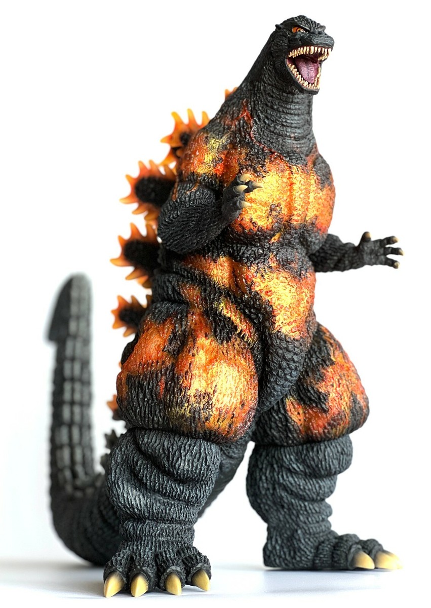 Godzilla 1995 Deagostini Burning Clear Limited ver. X-Plus Toho