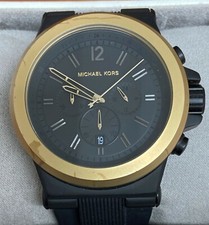 Silicone Strap Chronograph Watch MK8577 