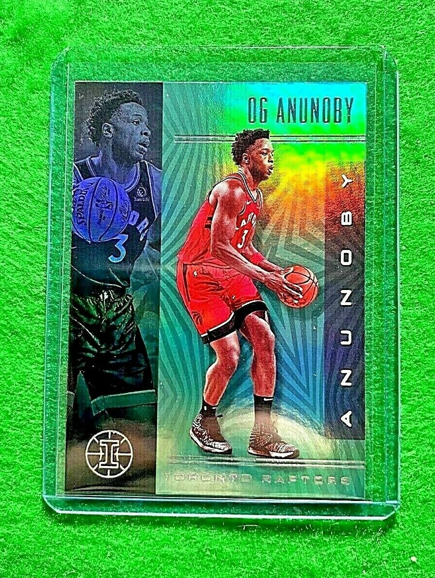 OG ANUNOBY PRIZM ILLUSIONS CARD TORONTO RAPTORS 2019-20 ILLUSIONS BASKETBALL 