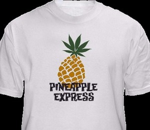 pineapple pot leaf shirt