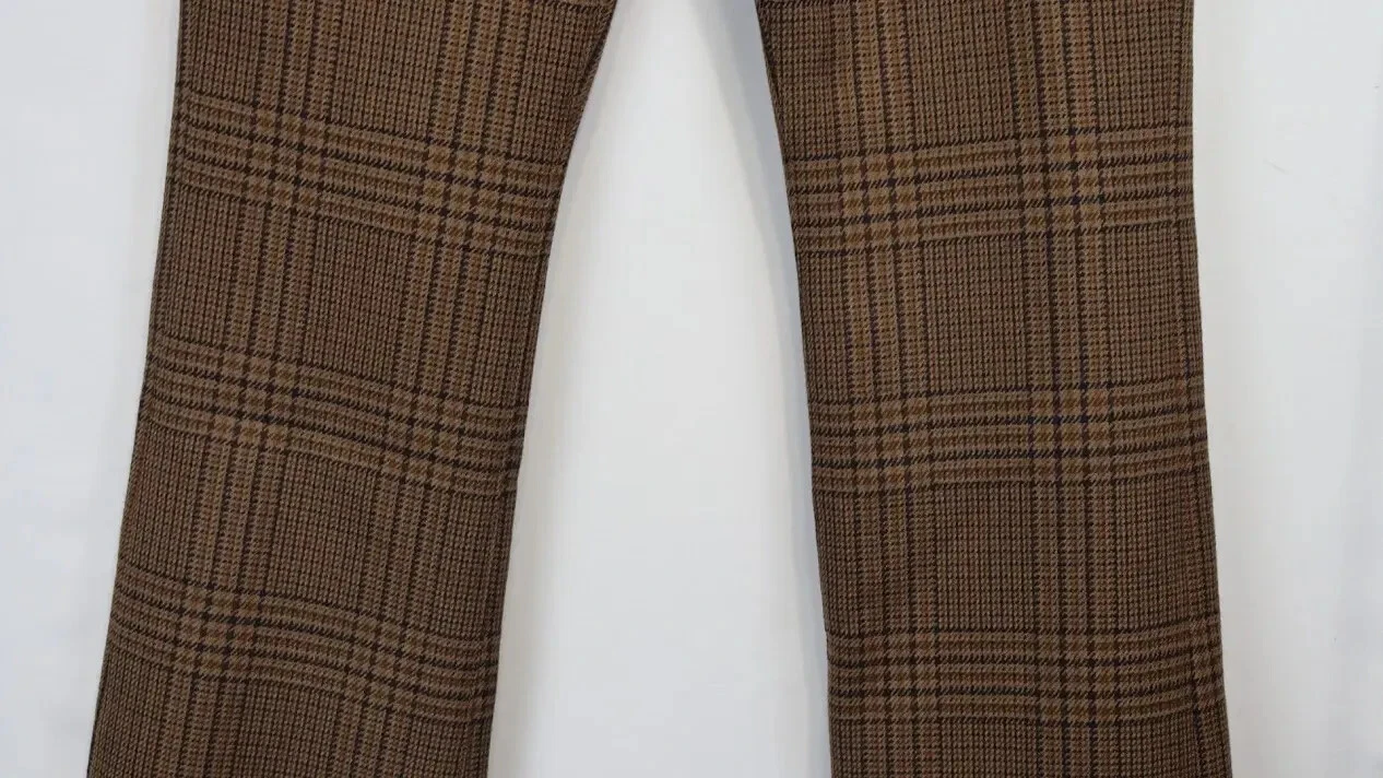 Pantalone Celine marrone nuovo con etichetta 31