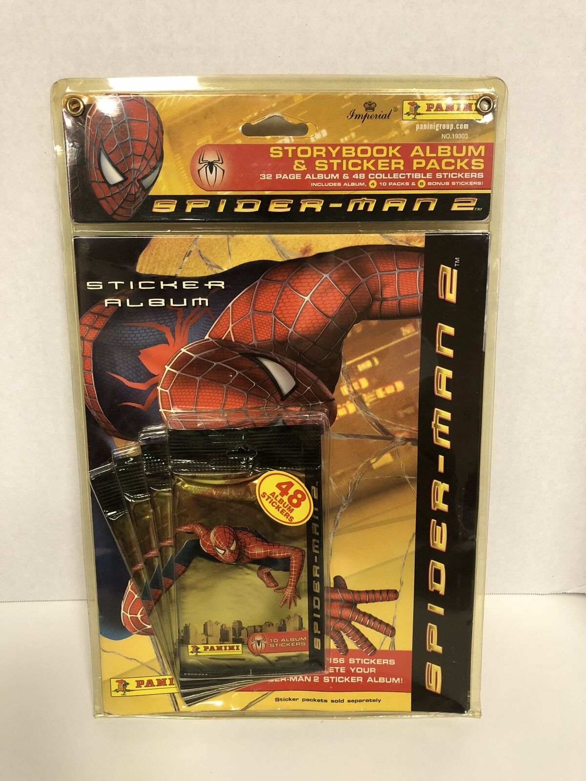 SPIDER-MAN 2 - Marvel 2004 - Album COMPLETO Figurine-Stickers (39