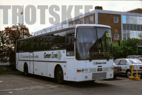 35 mm Slide London Country DAF Van Hool 0139 K3339RJX 2000 Original - Bild 1 von 1