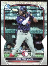 2023 3979B Bowman Chrome Prospects MOJO REFRACTOR Juan Benjamin Cleveland