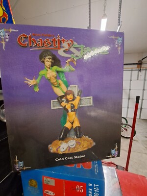 Chastity And Jade Statue By Brian Pulido