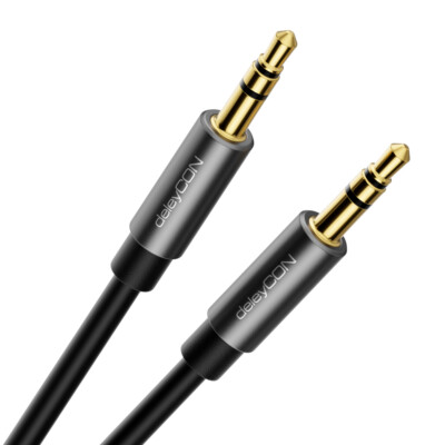 5m 3,5mm Stereo AUX Klinken Kabel Audio Klinke Kabel Stecker PC KFZ Auto Handy