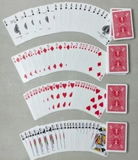 Force Deck of Cards Magic Trick Bicycle Red Rider Back Standard Choose Your Card