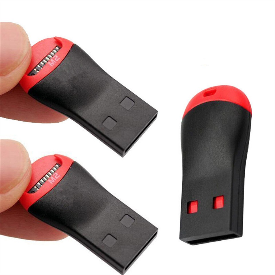 2/4/10x Micro SD to USB Memory Card Adapter Reader Dongle Drive Pen
