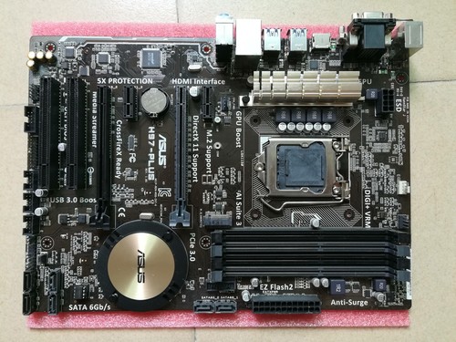 1PCS Used ASUS H97-PLUS Motherboard Mainboard Intel LGA1150 DDR3 VGA With a I/O