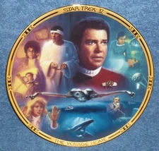 1994 Star Trek IV The Voyage Home Collector's Plate