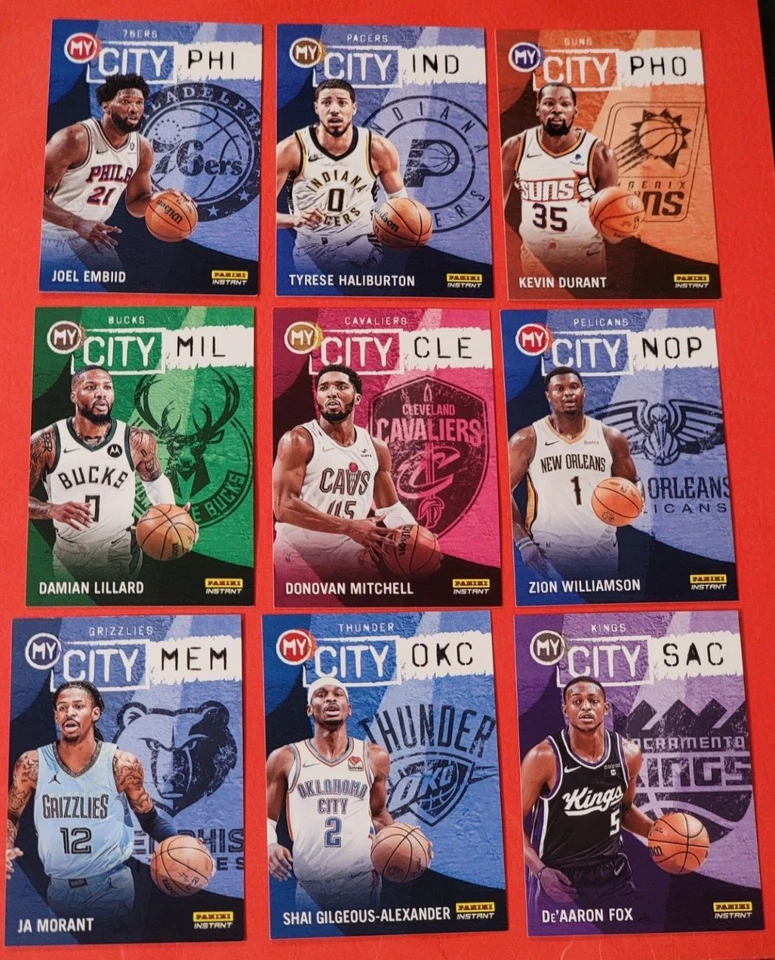 JUEGO DE 30 TARJETAS DE NOVATO VICTOR WEMBANYAMA LEBRON LUKA STEPH NIKOLA ANT TATUM BRANDON Foto 4 de 4