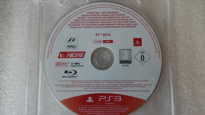Jeu F1 2014 - Édition Promo - PlayStation 3 (PS3) - Comme Neuf - Région Libre