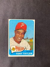 Packfresh 1965 Topps Estimated NMMT #296 Tony Taylor #1