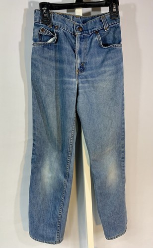 Vtg Levis Boys Orange Tab 8 10 Denim USA 70s 80s Youth 24” Waist - Picture 3 of 11