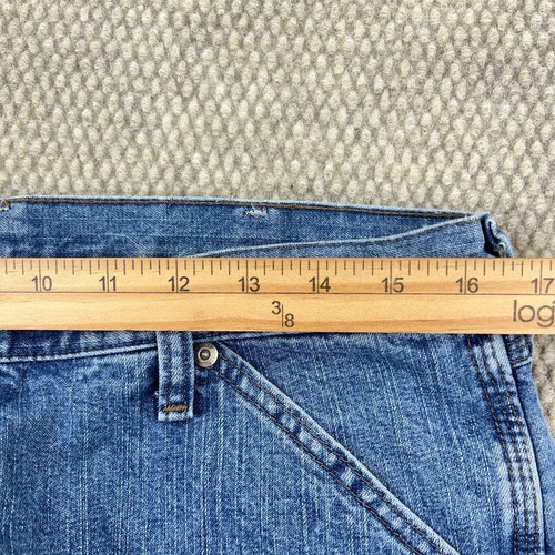 Vintage Wrangler Carpenter Jeans Men 34x32 Baggy Y2K Skate Grunge Work Wear A37 - Picture 11 of 12