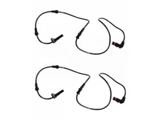 Rear TRQ ABS Wheel Speed Sensor Set fits Mercedes S550 2007-2010 42ZDBB