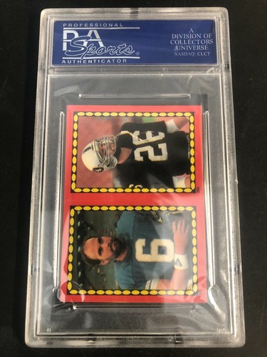 HERSCHEL WALKER 1988 Topps Stickers #44 Graded PSA 9 MINT Cowboys POP 1 - Picture 2 of 2