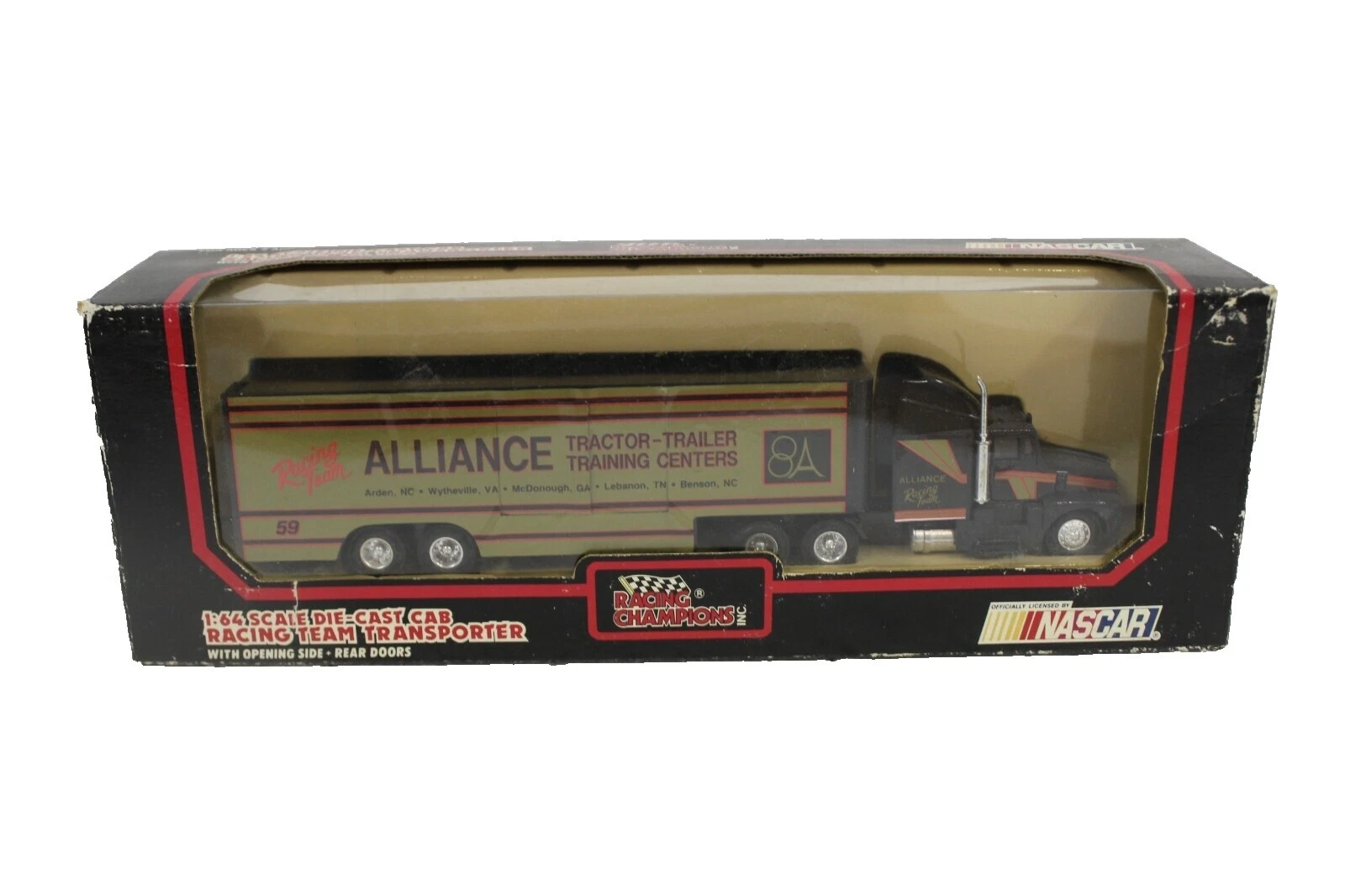 Racing Champions Black Diecast Racing Cars 1:64 Scale