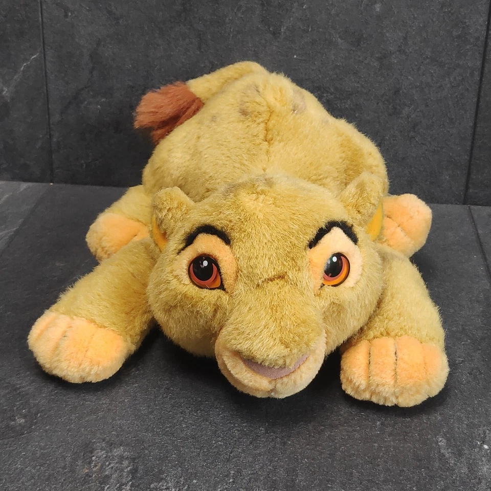 Disney Simba Plüsch Vintage Kuscheltier Der König Der Löwen Rar - Bild 2 von 4