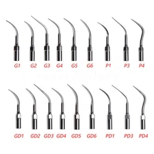 5x Dental Ultrasonic Scaler Tips Scaling Perio fit EMS /DTE Satelec Handpiece OR