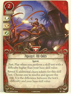 Arkham Horror - 1x #202 Against All Odds - Heart of the Elders