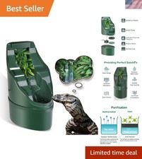 Reptile Chameleon Cantina Fountain - Continuous Water Dripper  Feeding Tools