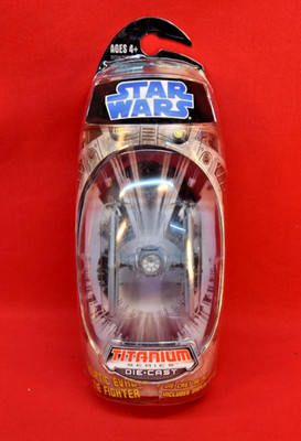 New Sealed Hasbro Star Wars Titanium Series Ecliptic Evader Tie Fighter 2041