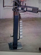 Manual Floor Metal Bender Pipe Tube Rod Bending Metal Fabrication w/7dies 1”-3”