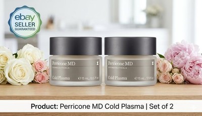 2 Perricone MD Cold Plasma .50 oz cream new full size