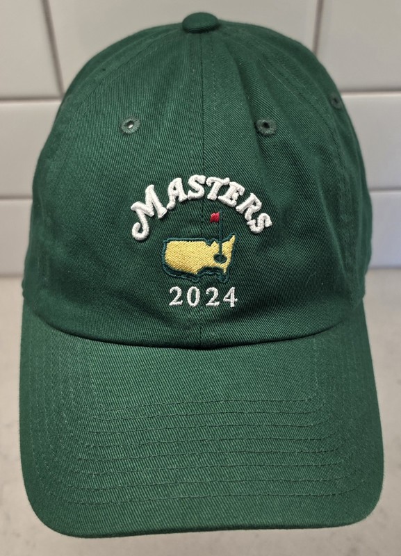 MASTERS 2024 Adjustable Cotton Ball Cap NEW OSFM