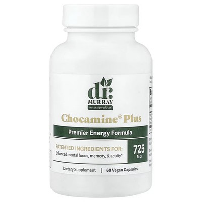 2 X Dr. Murray's, Chocamine� Plus, 60 Vegan Capsules-Worldwide