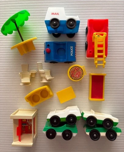 Fisher Price Vintage Play Family Village 997 U PICK Replacement Accessory Parts