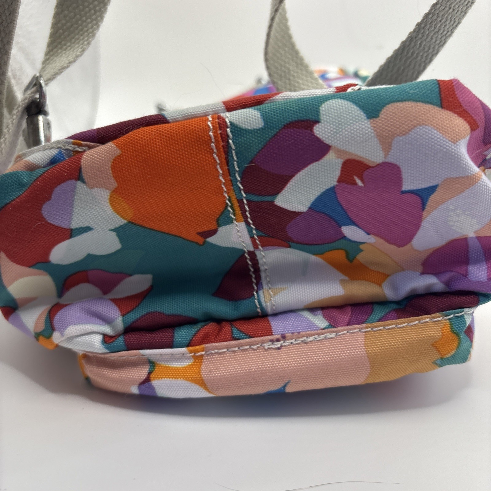 Kipling Mini Backpack Floral Print Convertible St… - image 15