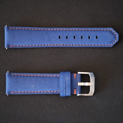New Genuine TAG HEUER  Formula 1  GULF 21mm Blue Calfskin FC8243 Watch Strap
