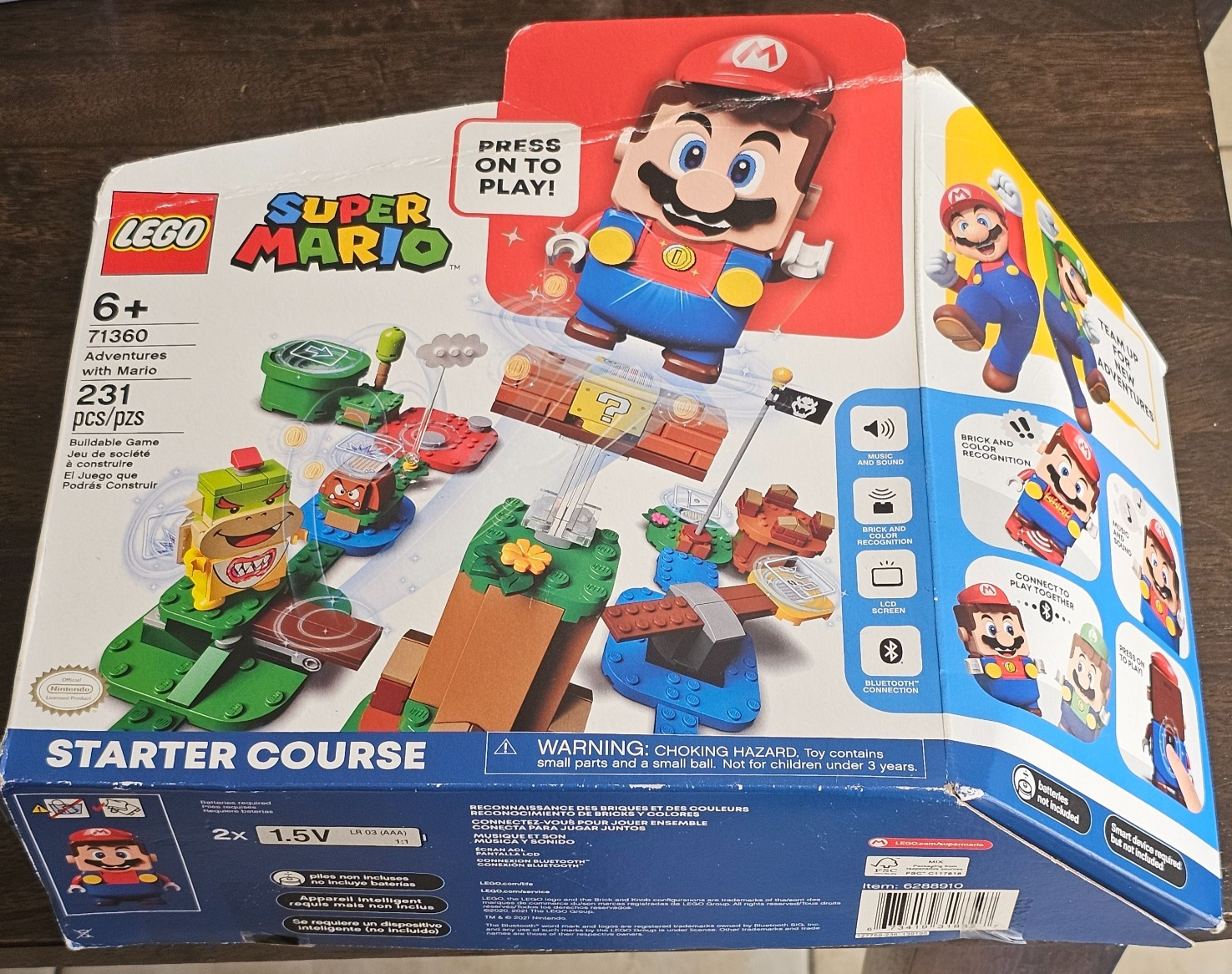 LEGO Super Mario Adventures with Mario Starter Course 71360 Sealed Bags ...