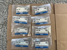 Lot of 8 SMC KKA3P-01M Stainless Steel S Coupler Plug 1/8 BSPT Check Valve
