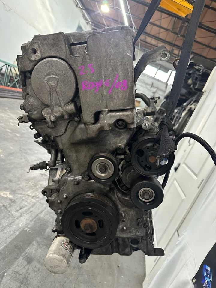 Nissan Rogue 2008 motor de 2,5 L 4 cilindros fabricante de equipos originales 101 k millas Foto 3 de 4