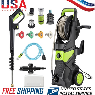 #ad US Electric Pressure Washer 5000PSI Max 3.2 GPM Power Washer Cleaning Machine $100.99