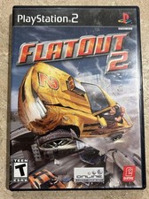 FlatOut 2 (Sony PlayStation 2, 2006) Tested And Working