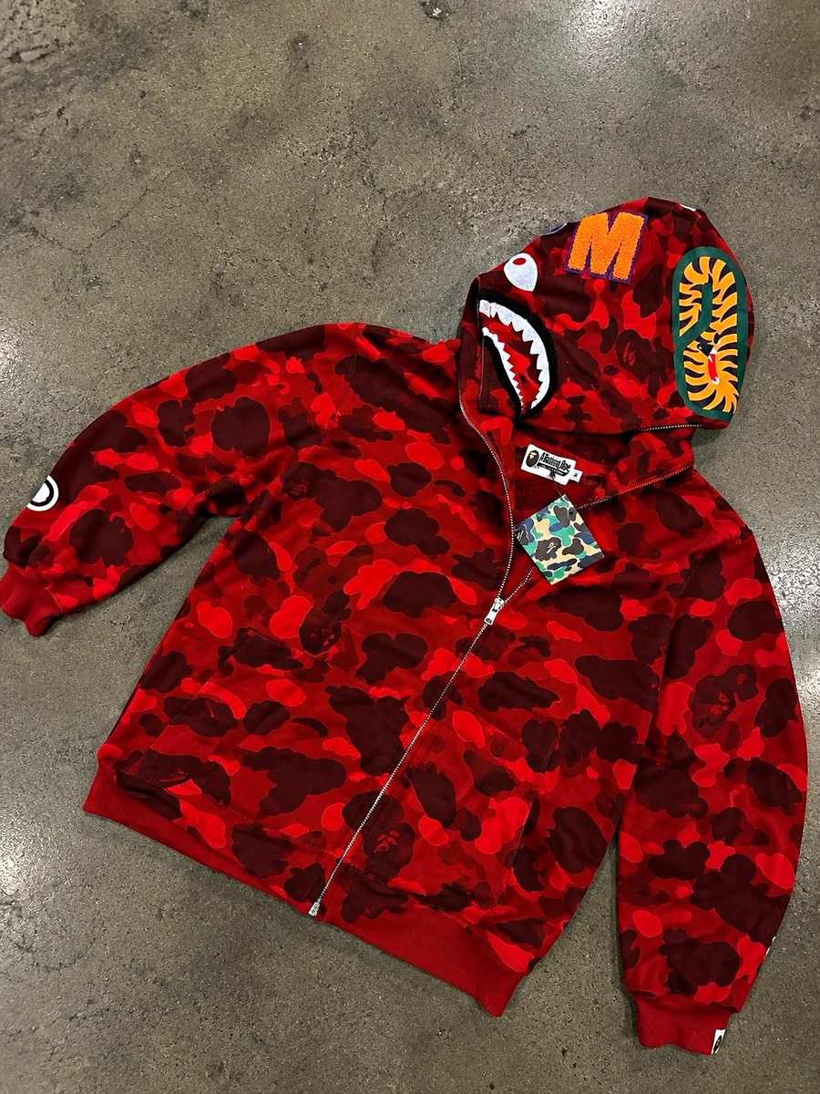Bape Red Camo In Men's Sweats & Hoodies for Sale | Shop Men's