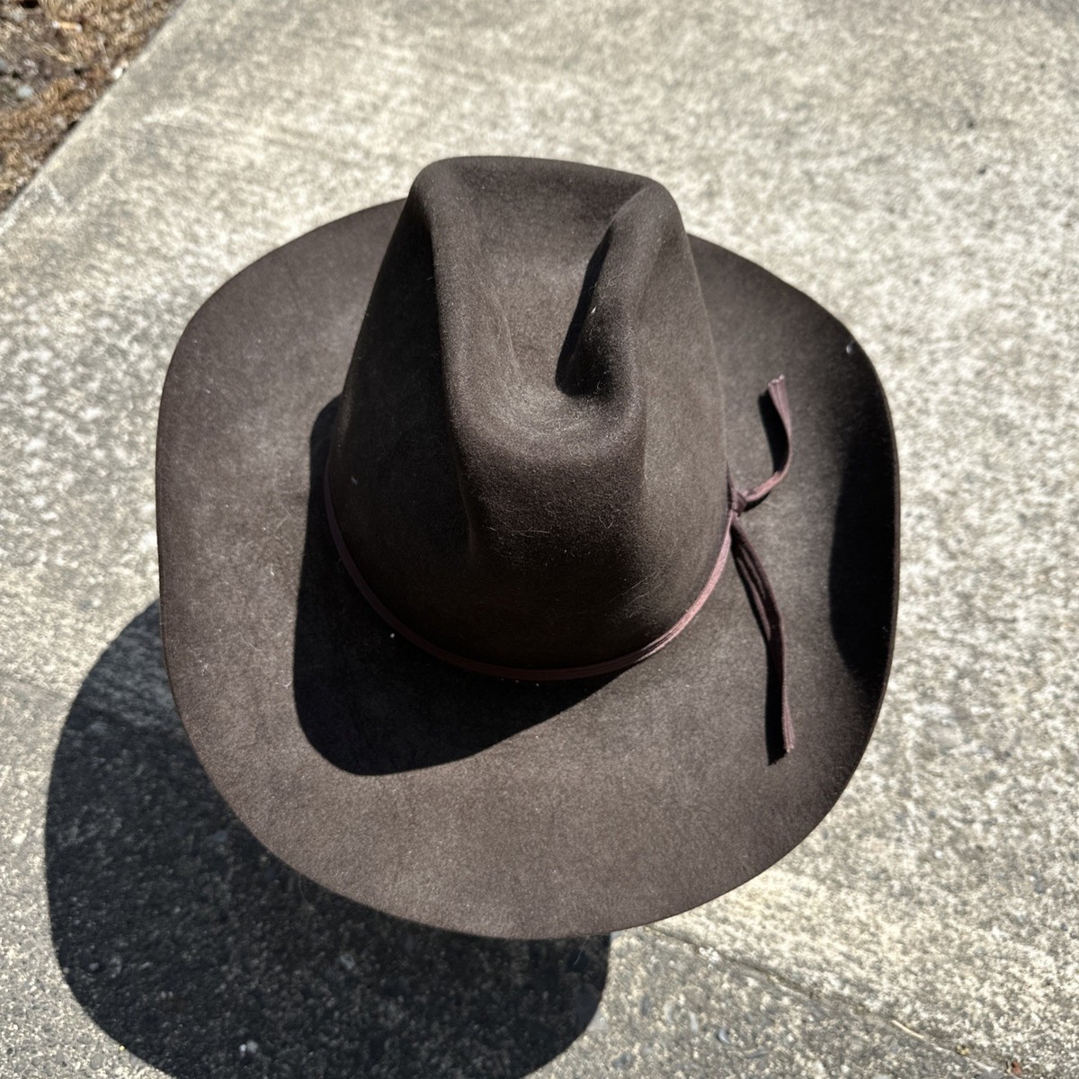 Vintage Beaver Hats Since 1860 Custom Made USA Genuine Fur Felt