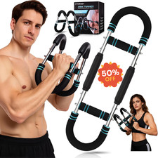Premium Twister Arm Trainer Adjustable 40-100lb Chest Workout Equipment